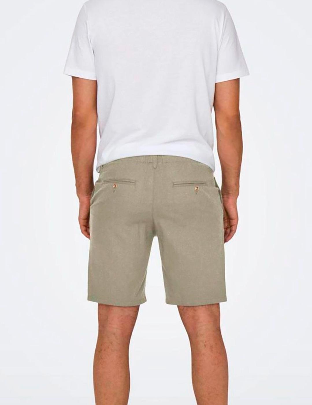 Korte broek Only & sons model 22029244-CHINCHILLA voor mannen 2/4