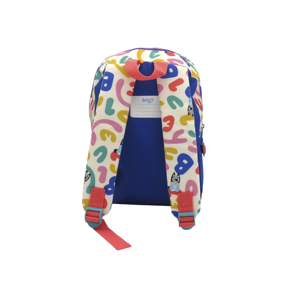 Mochila Guardería 3D Bluey Rainbow 3/3
