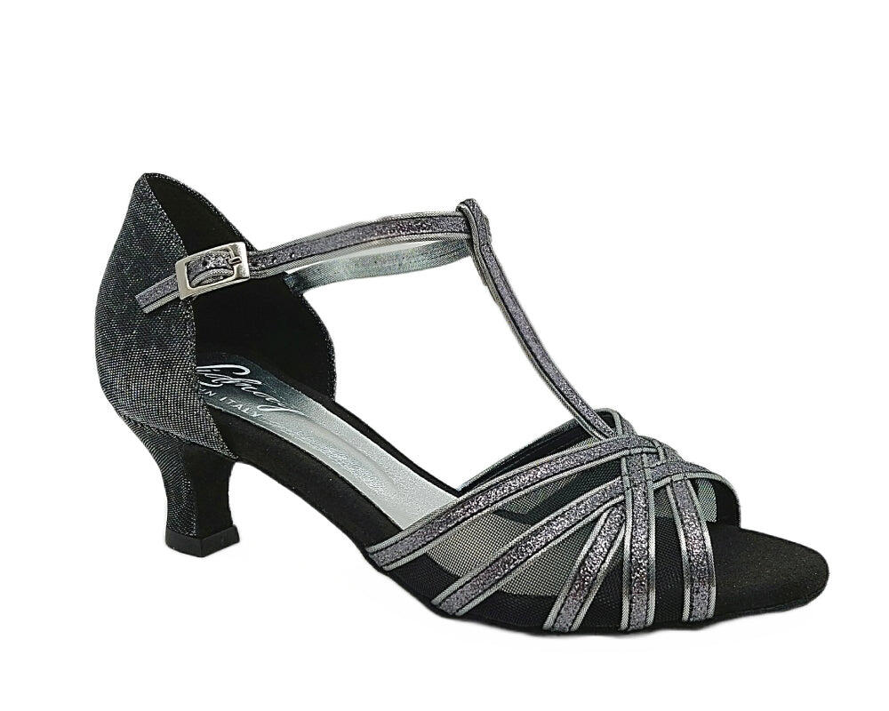 DANCING QUEENS Dancing Queens 705 Dance Shoes silver/black heel