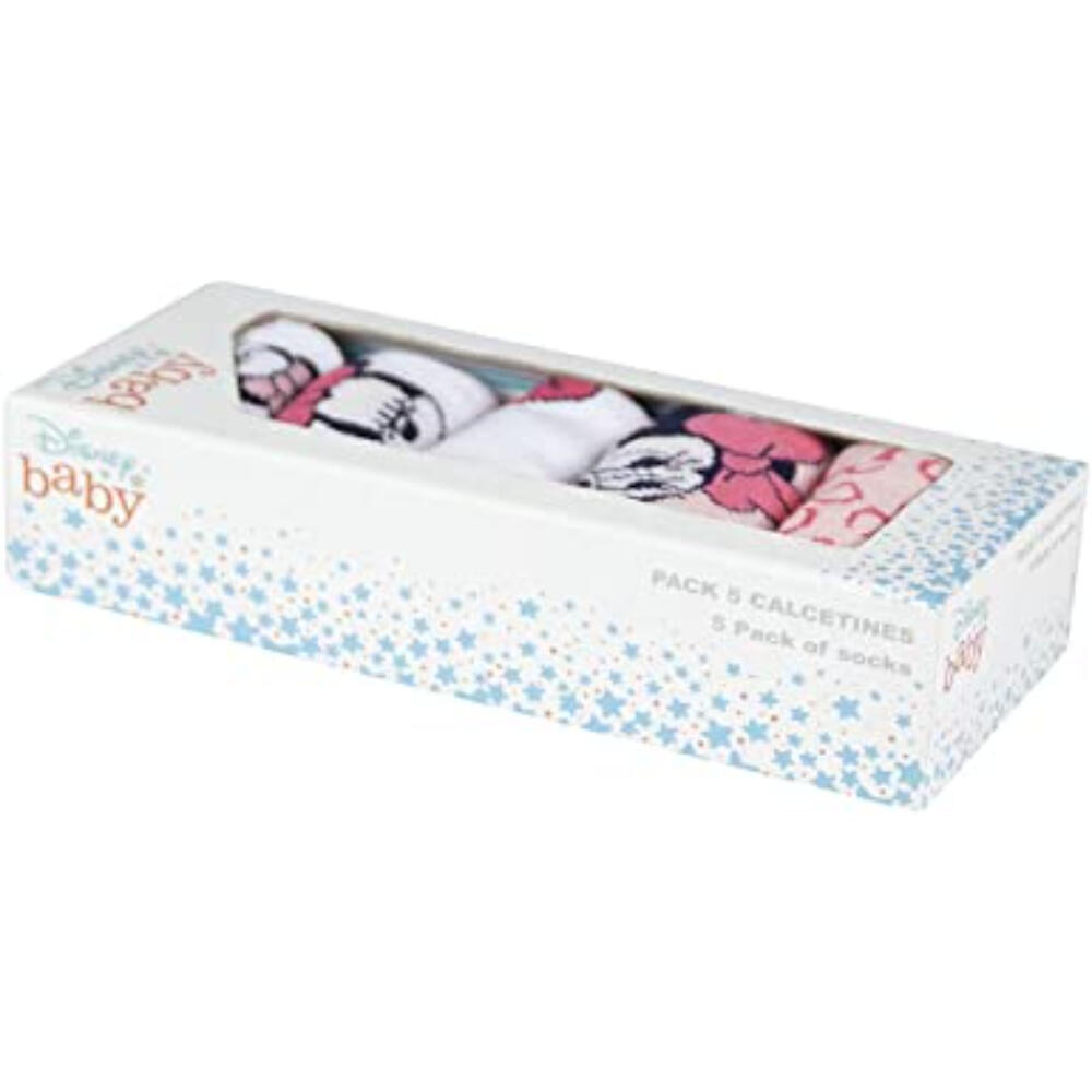 Pack 5 Calcetines Minnie Mouse Bebé 2/3