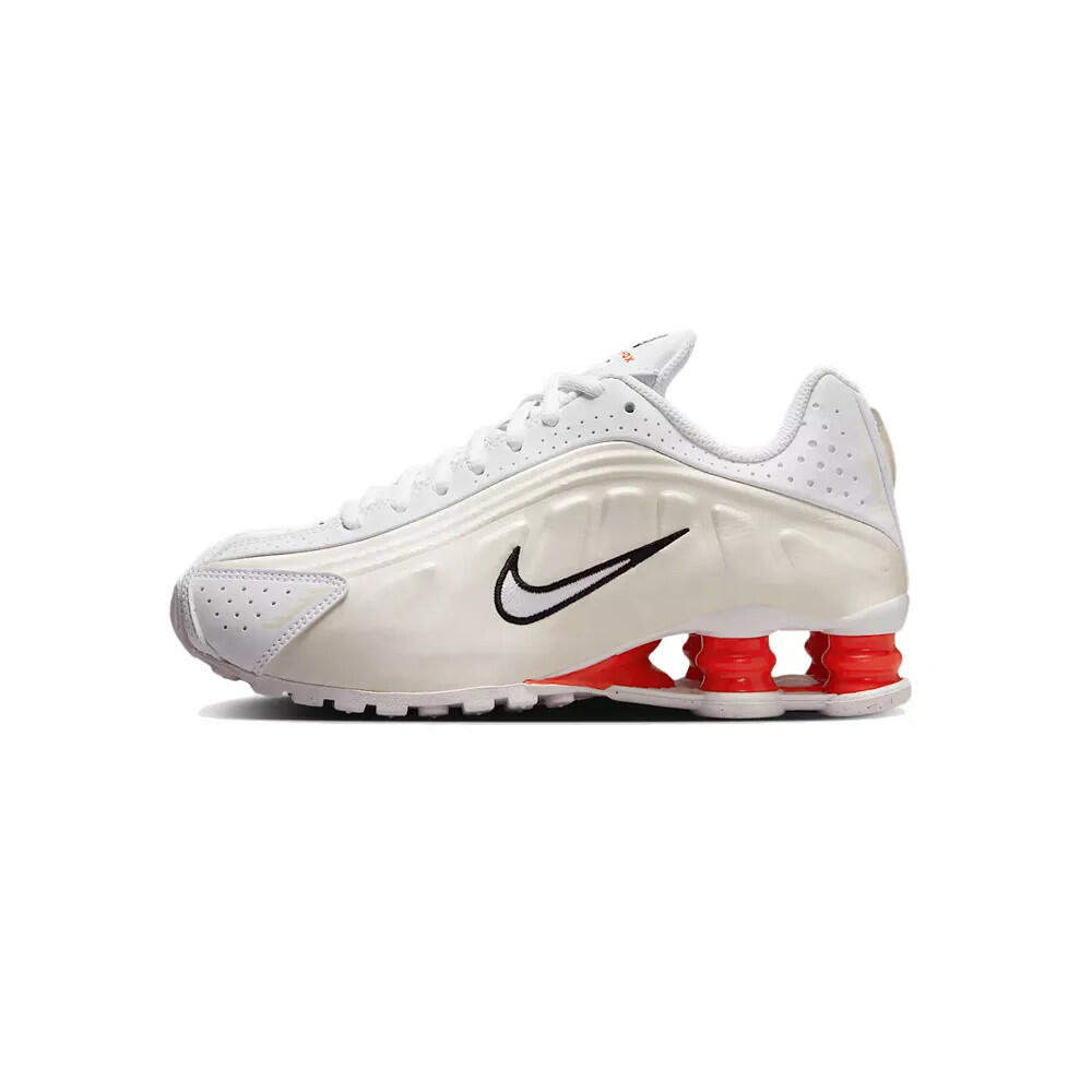 Nike - Basket Nike Shox R4 Gs - Baskets - Blanc|rouge - Decathlon