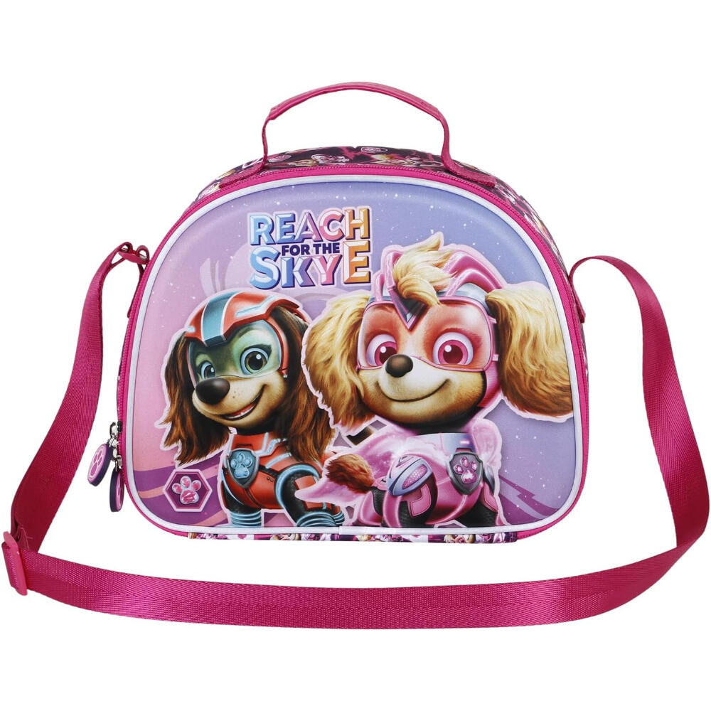 Bolsa Portaalimentos Con Correa Bandolera Patrulla Canina Mighty 2/3