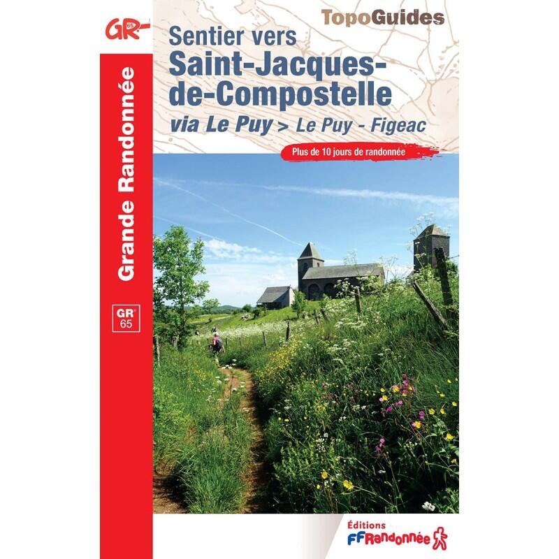 GR65/GR651 SENTIER VERS ST JACQUES VIA LE PUY-FIGEAC 651 1/2