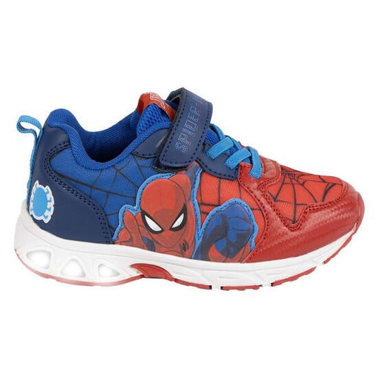 Zapatillas Deportivas Suela TPR con Luces Spiderman
