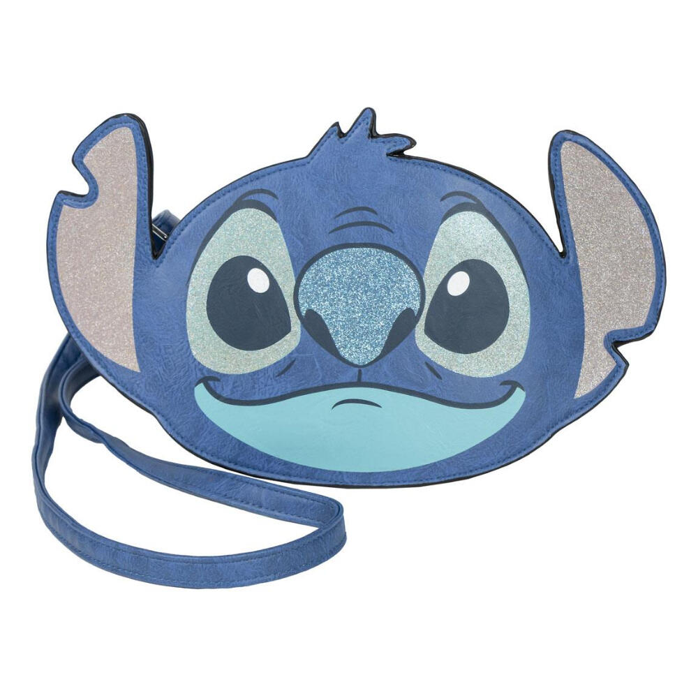 Bolso Bandolera 3D Stitch con Purpurina 2/3