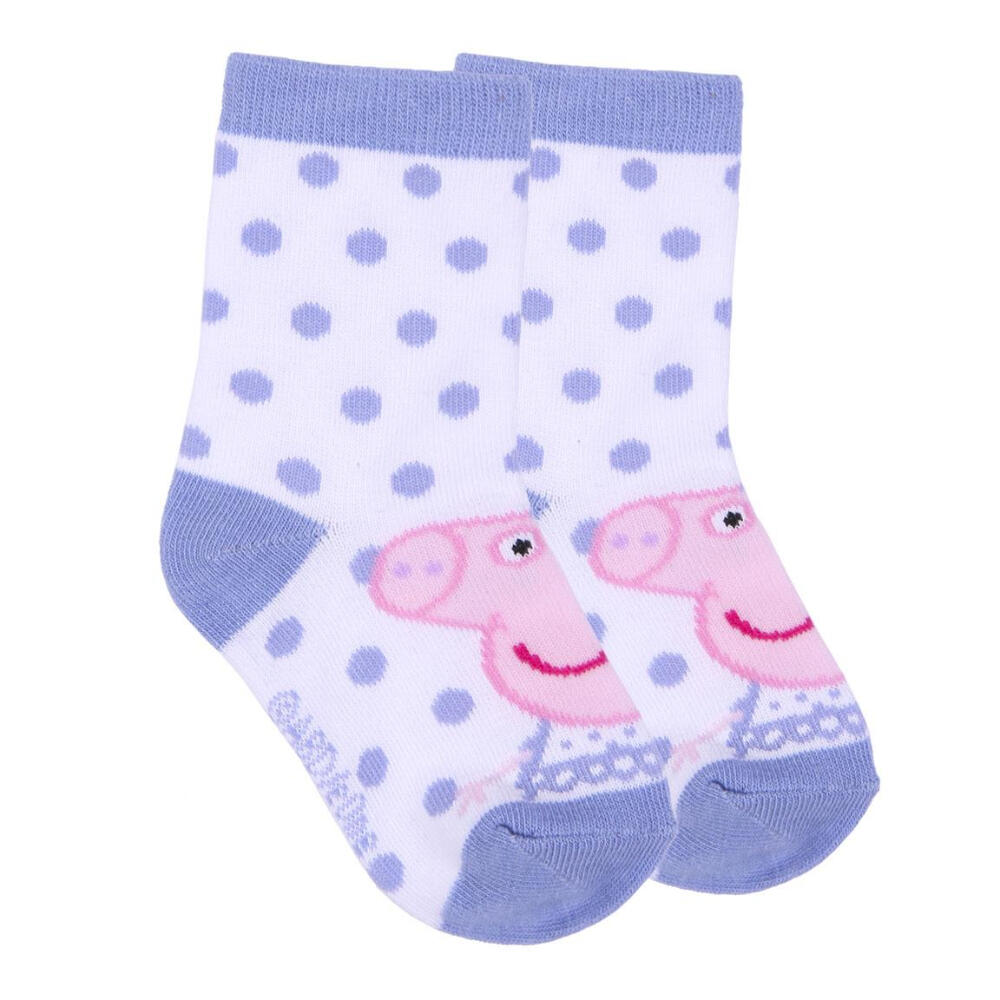 Pack 5 Calcetines Peppa Pig Con Neceser 3/3