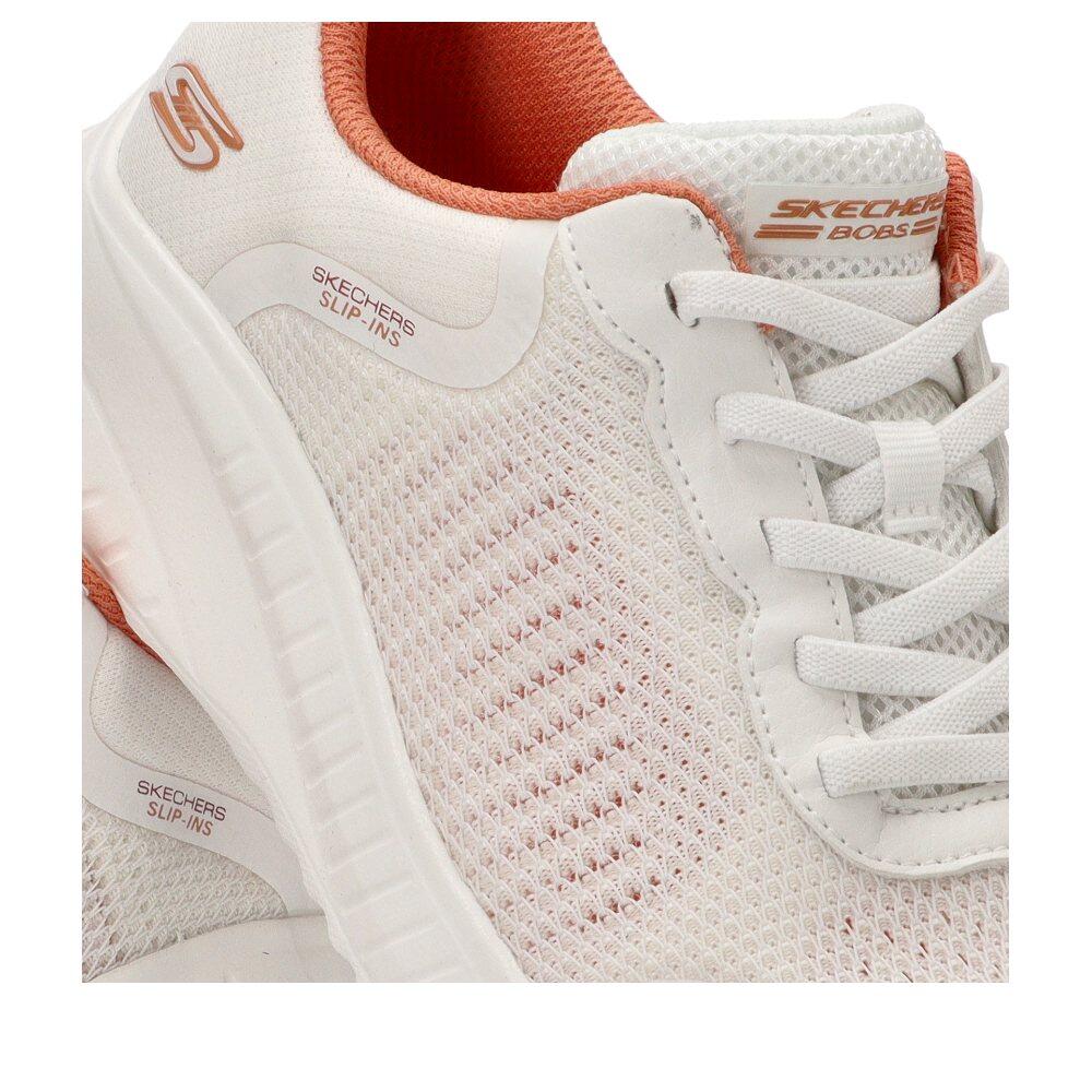 Deportivas Casual Mujer Suela Plana - Modelo 117639 Blanco 6/6