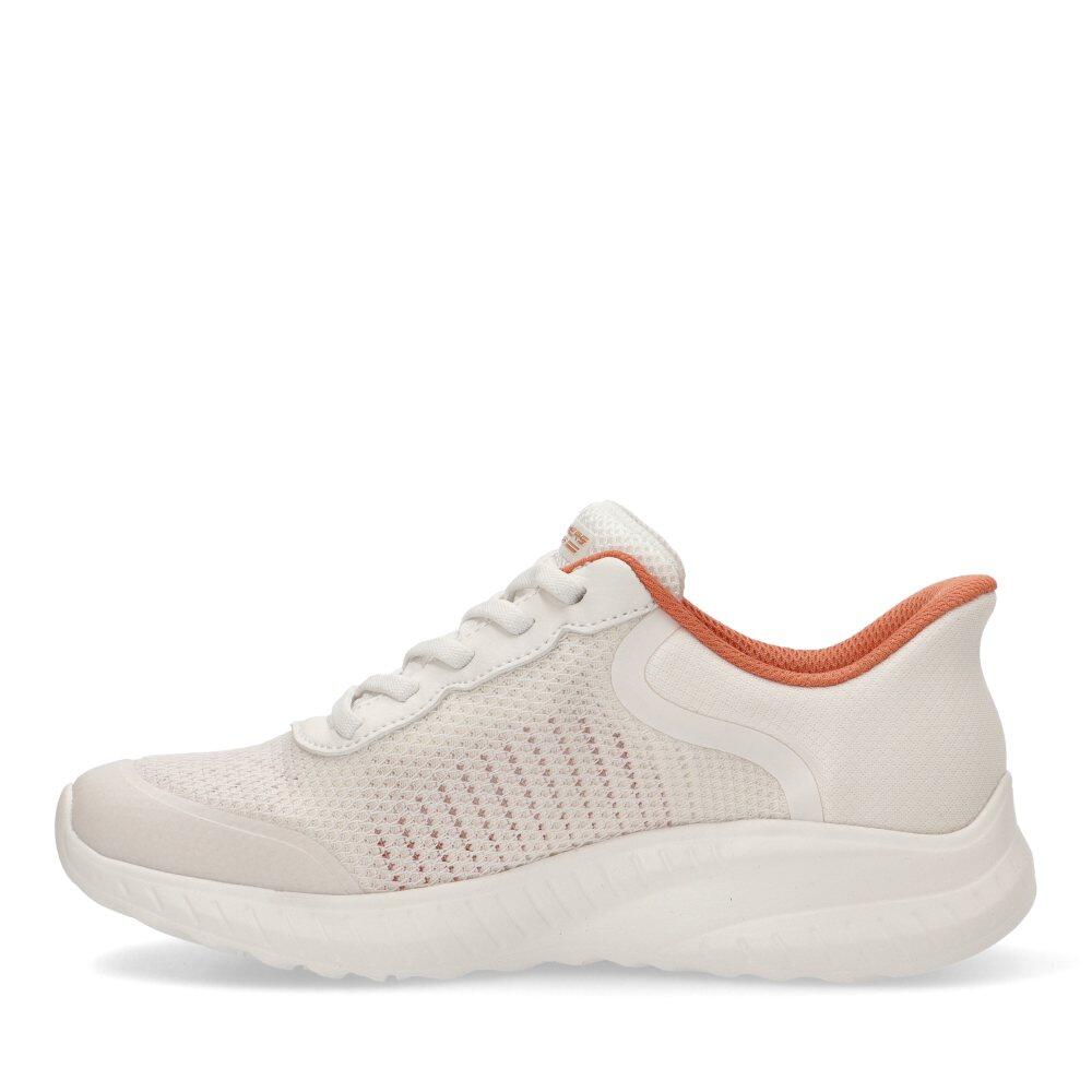 Deportivas Casual Mujer Suela Plana - Modelo 117639 Blanco 3/6