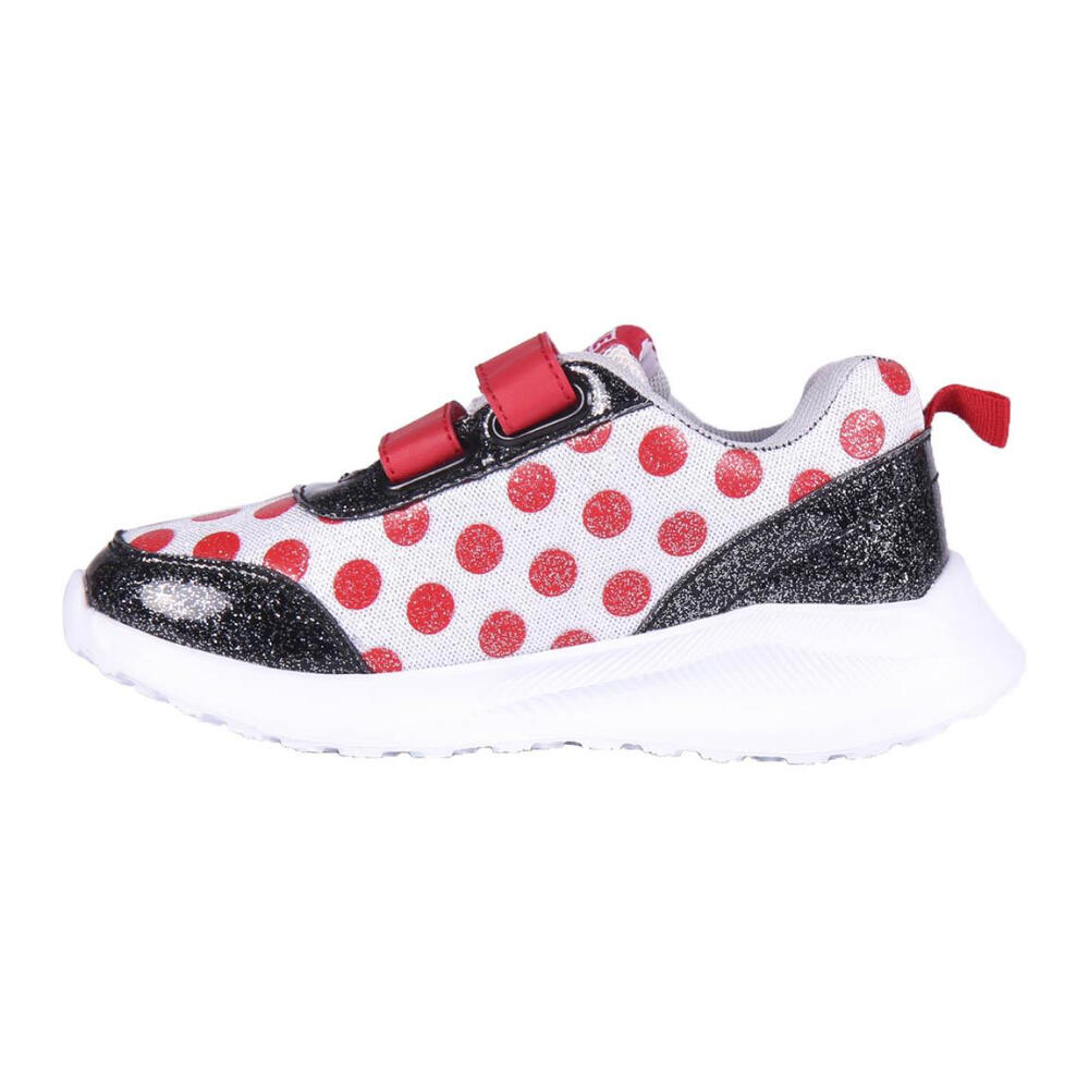 Zapatillas Deportivas Minnie Mouse Niña Grises Lunares 2/3