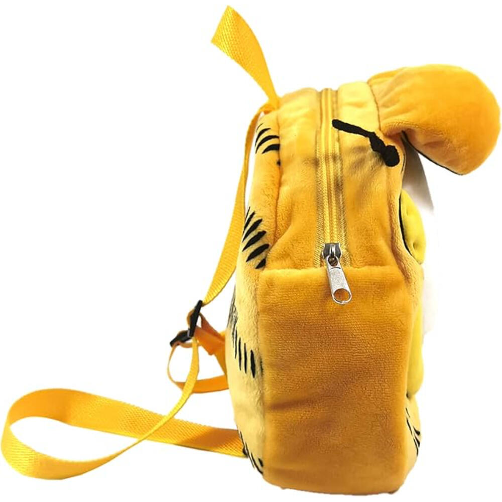 Mochila - Casual - Unisex - 3D peluche Garfield Face - Naranja 2/3