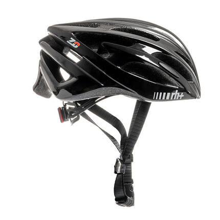 RH+ RH+ Helmet Bike Z Zero Fietshelm GLANZEND ANTRACIET/METAAL ZILVER/ZWART L/XL