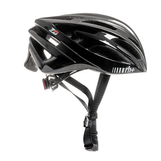 RH+ RH+ Helmet Bike Z Zero Fietshelm GLANZEND ANTRACIET/METAAL ZILVER/ZWART L/XL