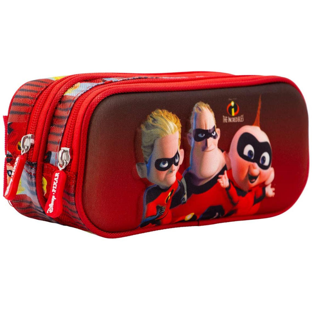 Estuche Portatodo Doble Los Increíbles Family 3/3