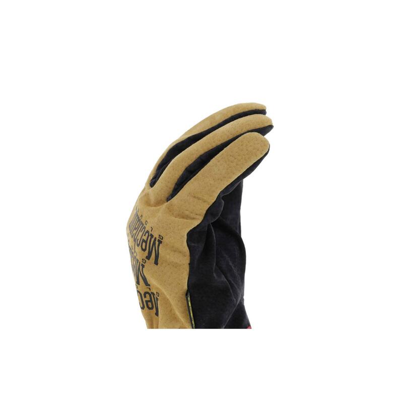 Manusi anti taiere Mechanix Durahide Boar Driver E6-360 Black Tan