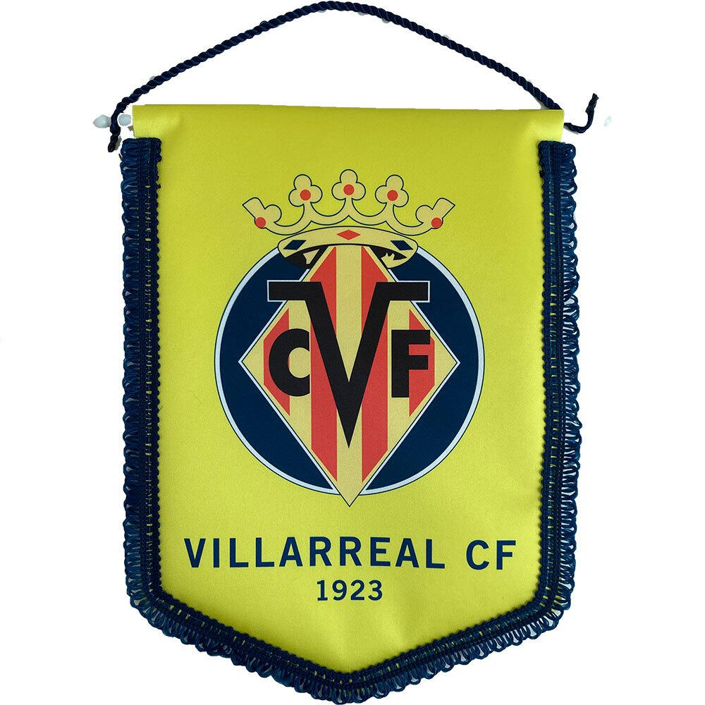Banderín Villarreal Pequeño Amarillo 3/3