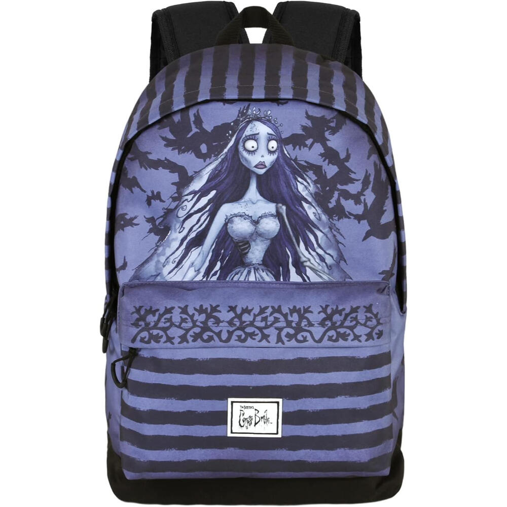 Mochila - Deportivo - Unisex - Acolchada, Estampada - Azul/Negro 2/3