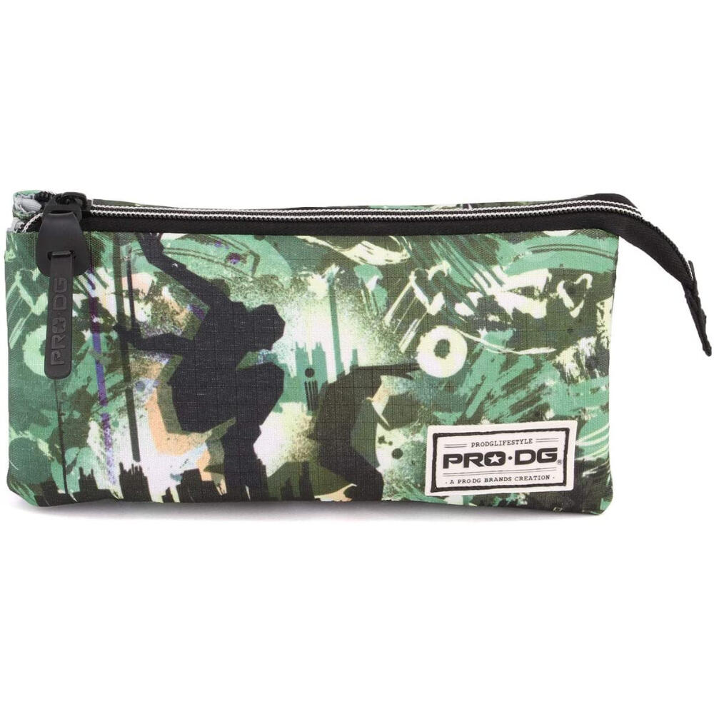 Estuche portatodo - Unisex - 3 compartimentos Prodg Fly, Verde 2/3