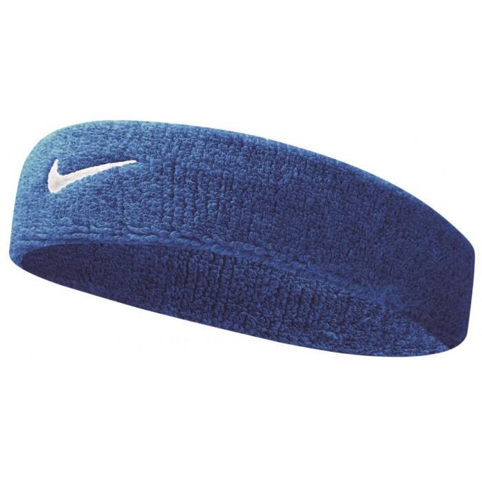 NIKE HEADBAND SWOOSH ROYAL/WHITE