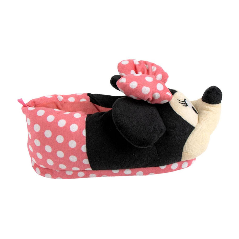 Zapatillas de Casa 3D Minnie Mouse Rosas Niña 2/3