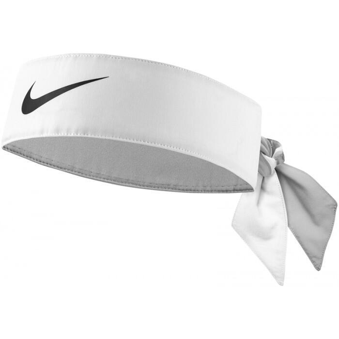 NIKE HEADBAND TENNIS WHITE/BLACK