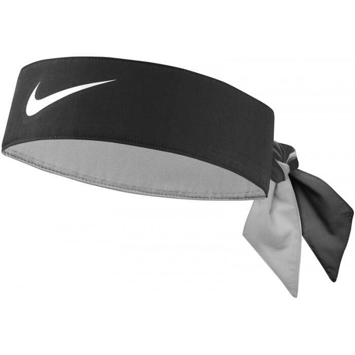 NIKE HEADBAND TENNIS BLACK/WHITE