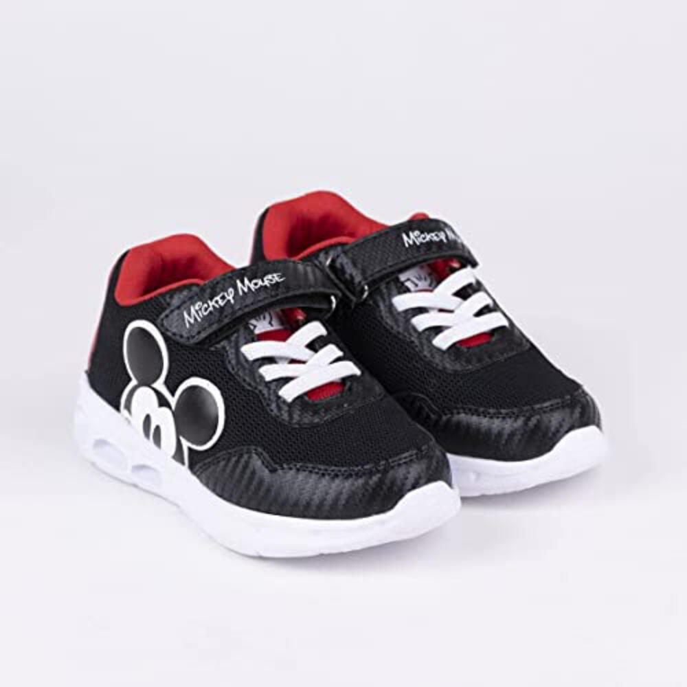 Zapatillas Deportivas con Luces Mickey Mouse Niño Negras 3/3