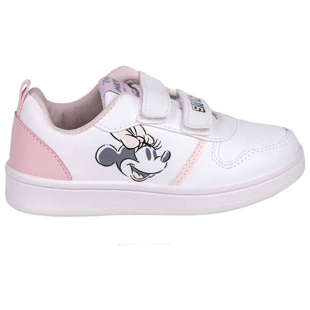 Zapatillas Deportivas Minnie Mouse Blancas y Rosas Niña DISNEY