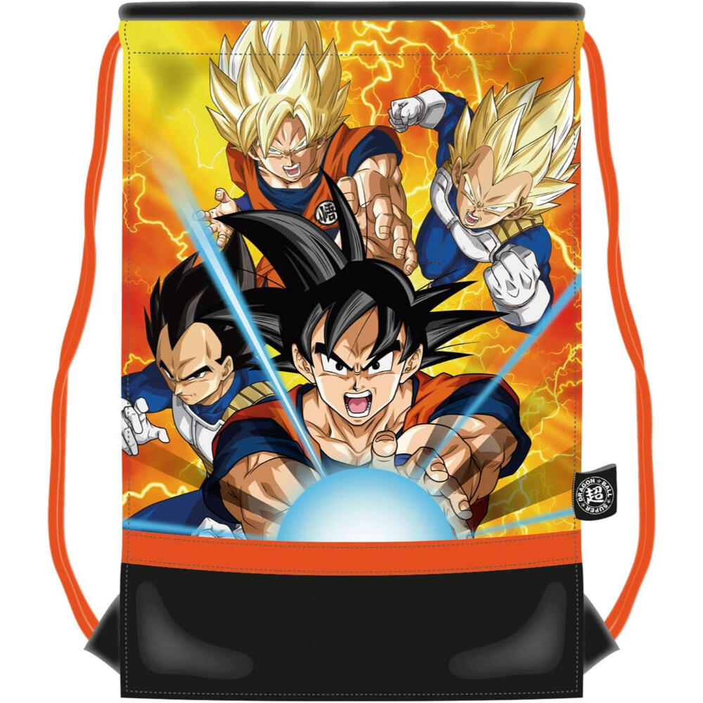 Saco gymsack - Sportswear - Boys' - Cordones, Estampado Dragon Ball - Naranja 2/3