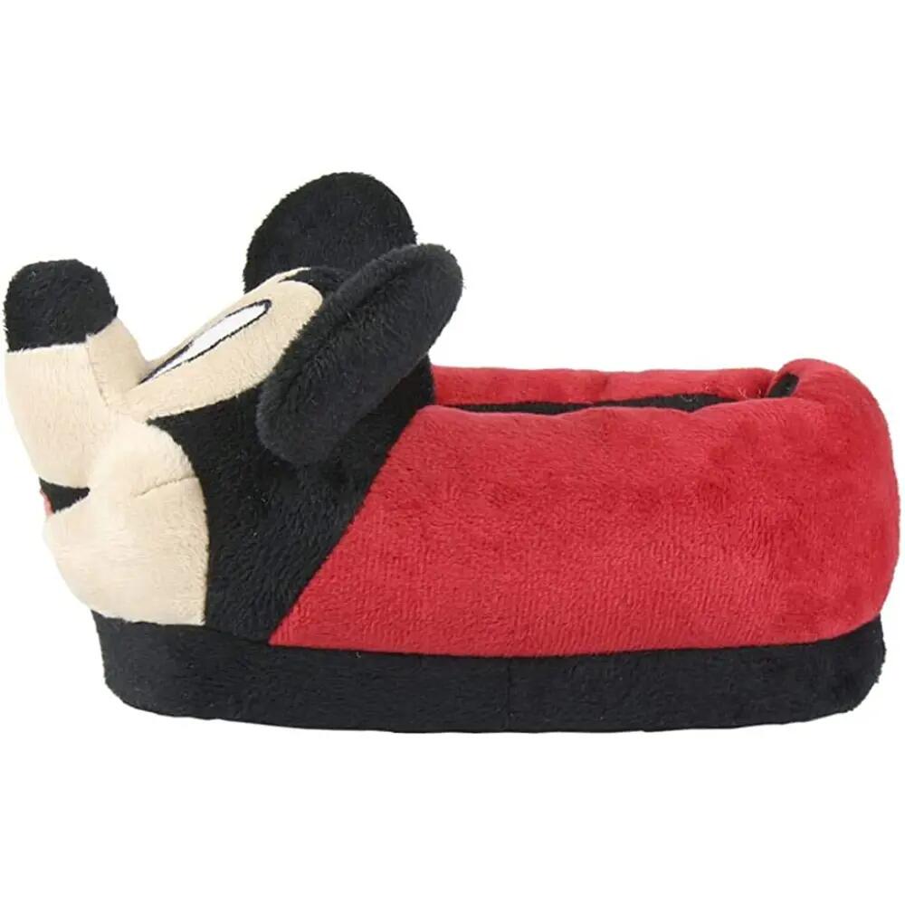 Zapatillas De Casa 3D Mickey Mouse Niño Peluche 3/3