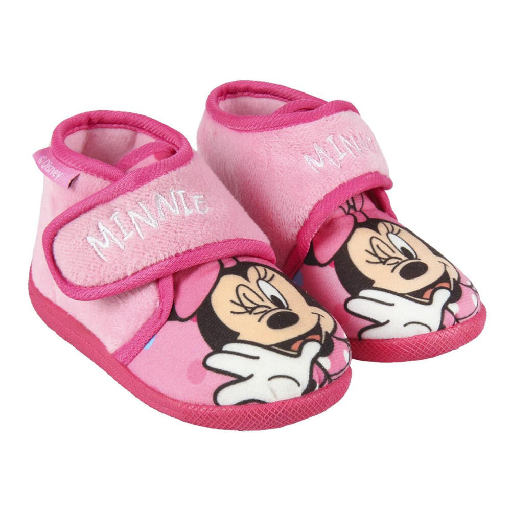 Minnie Mouse Velcro Slipper 24