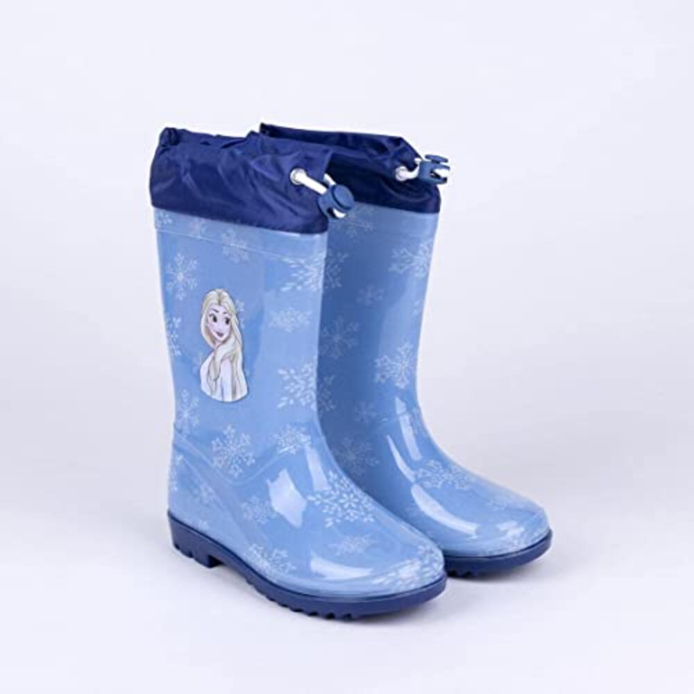 Botas De Agua Frozen Azules Niña 3/3