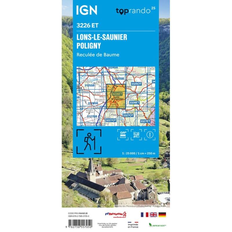 3226ET LONS LE SAUNIER - POLIGNY RECULEE DE BAUME 2/2