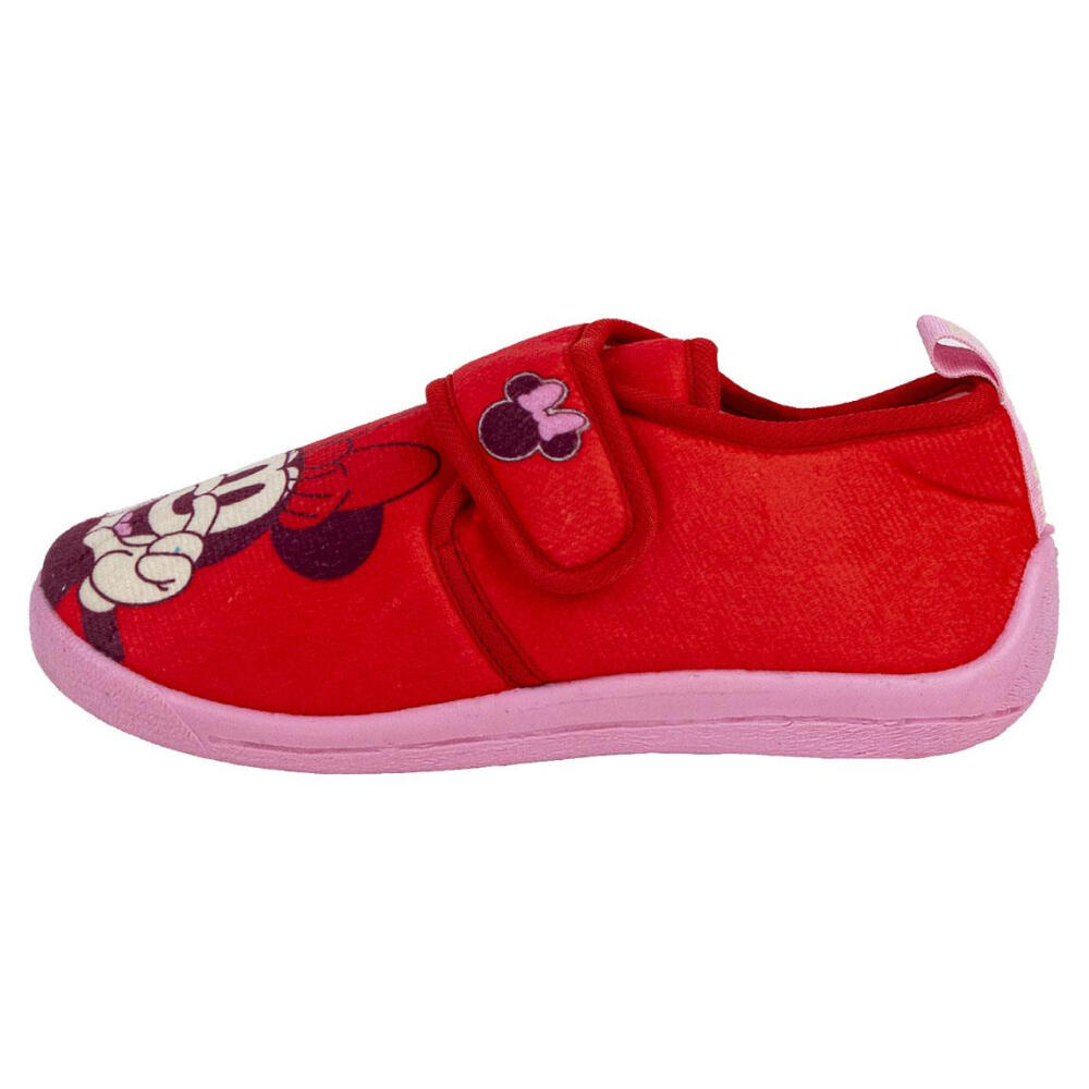 Zapatillas de Casa Francesita Velcro Minnie Mouse Rojo Niña 2/3