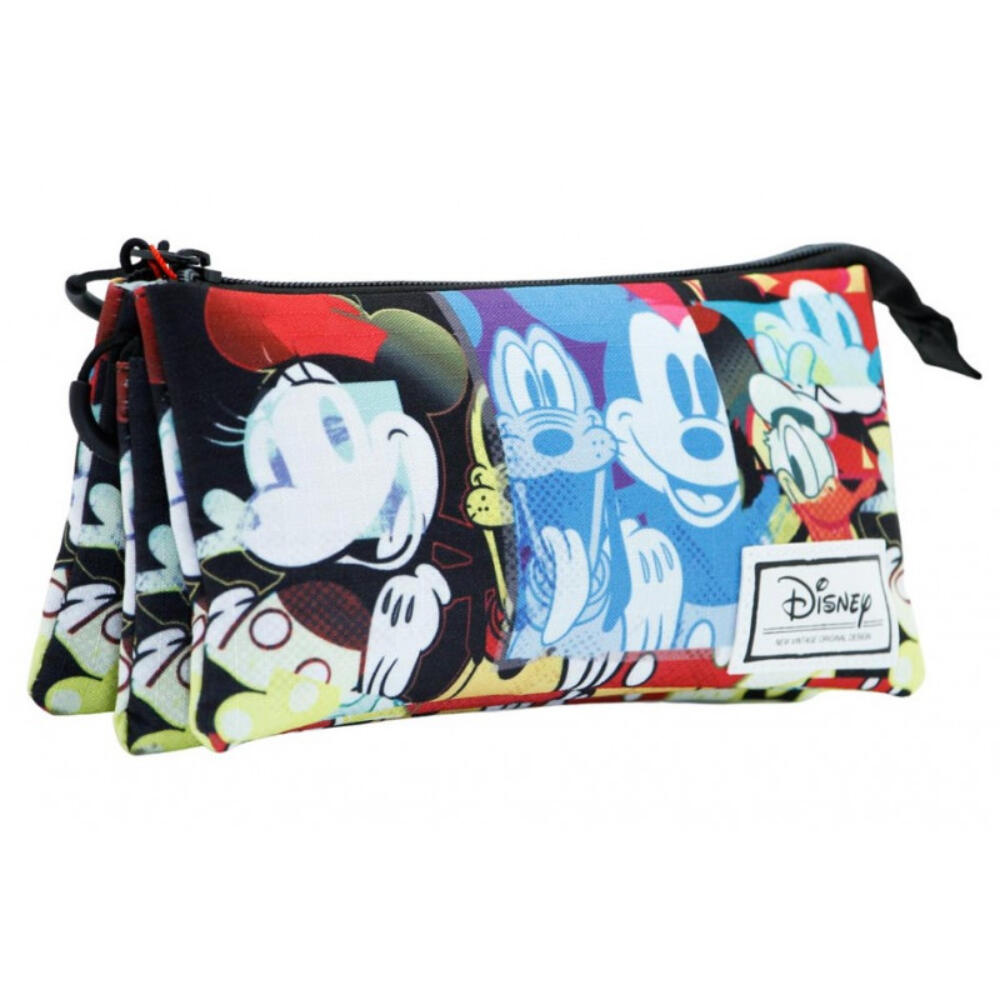 Estuche Portatodo Triple Mickey Mouse Buddies 2/3