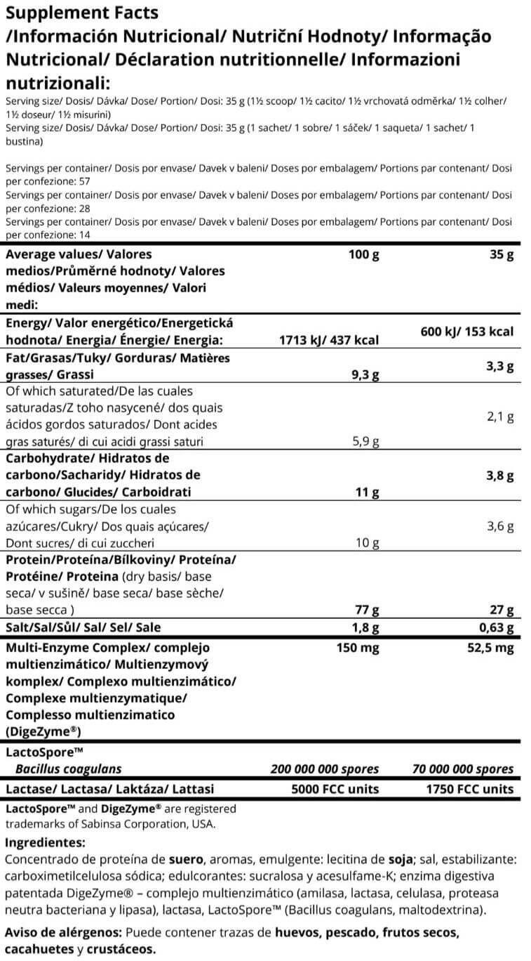Ultra pure whey - 2kg Chocolat Blanc de Amix Nutrition 3/4