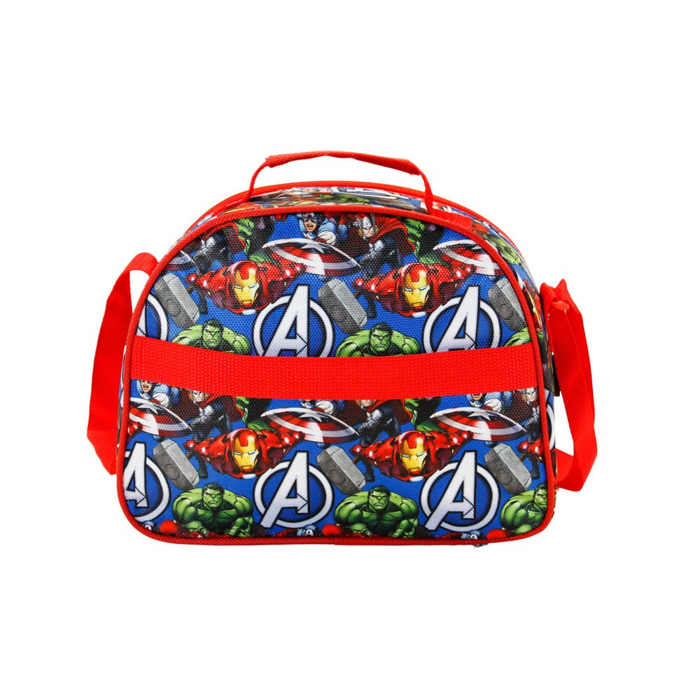Bolsa Portaalimentos 3D Con Correa Bandolera Avengers Primed 3/3