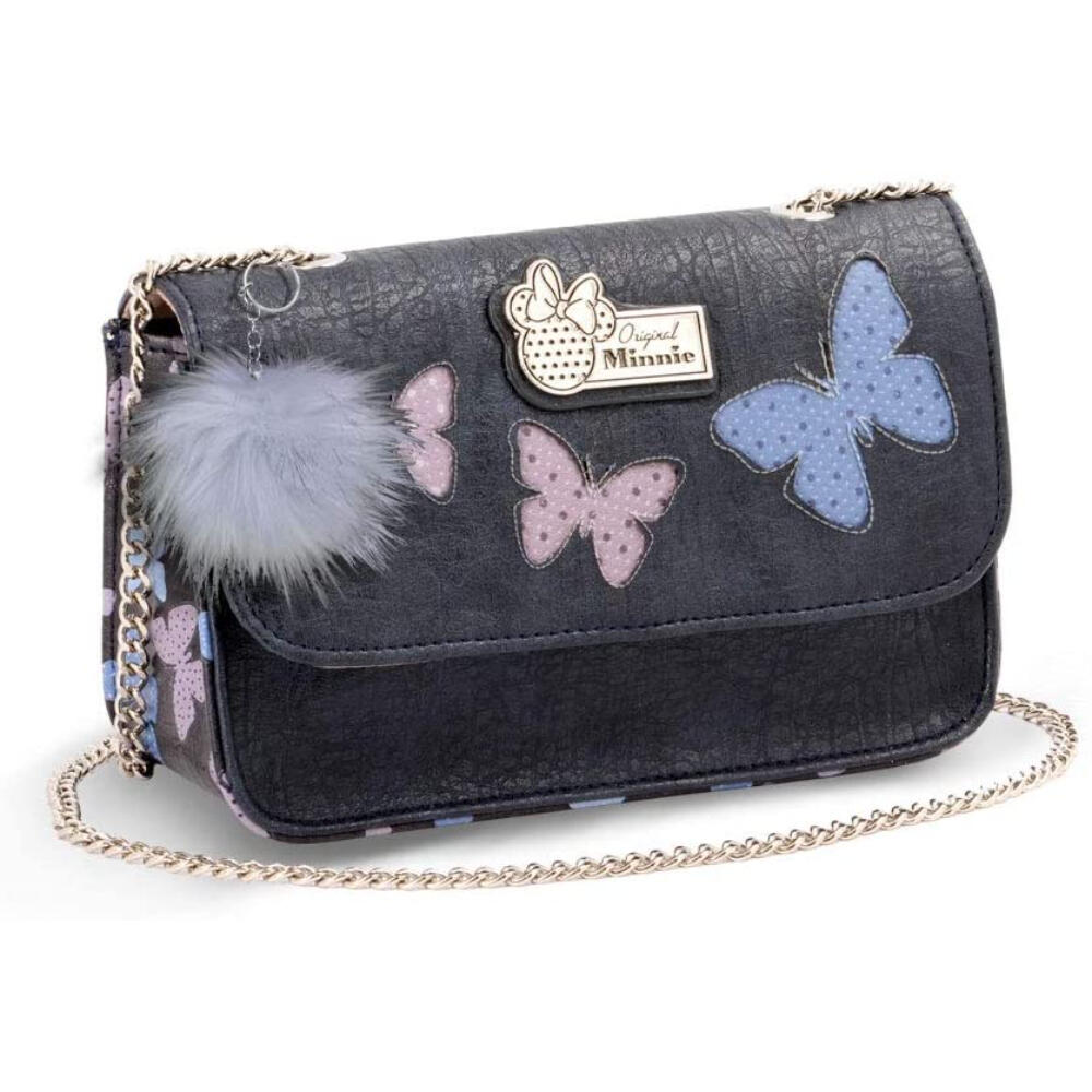 Bolso Bandolera Minnie Mouse Blufly Con Cadena 2/3