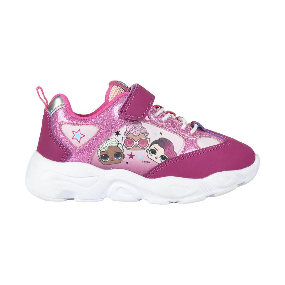 Zapatillas - Niña - Estampado, velcro - LOL - Fucsia 3/3