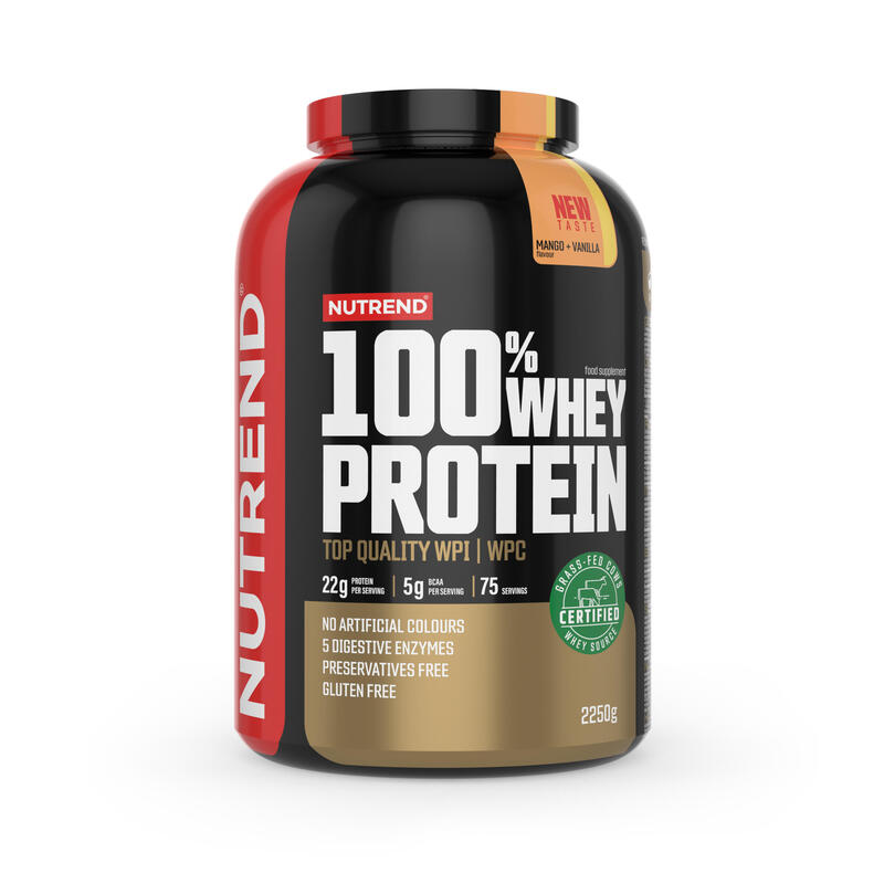 Nutrend 100% WHEY PROTEIN, 1000 g, cookies & cream