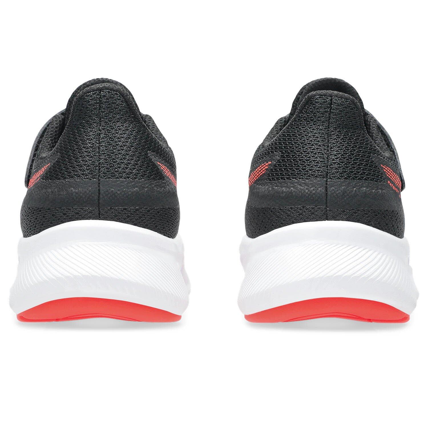 Calcado De Corrida Crianças - ASICS Patriot 13 PS - Black/FlashRed 4/7