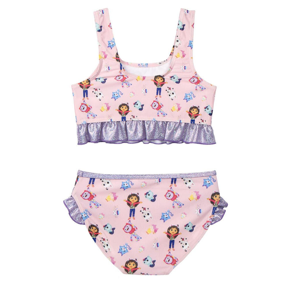 Bañador - Sportswear - Girls' - Bikini con volantes - Gabby Dollhouse - Rosa 2/3