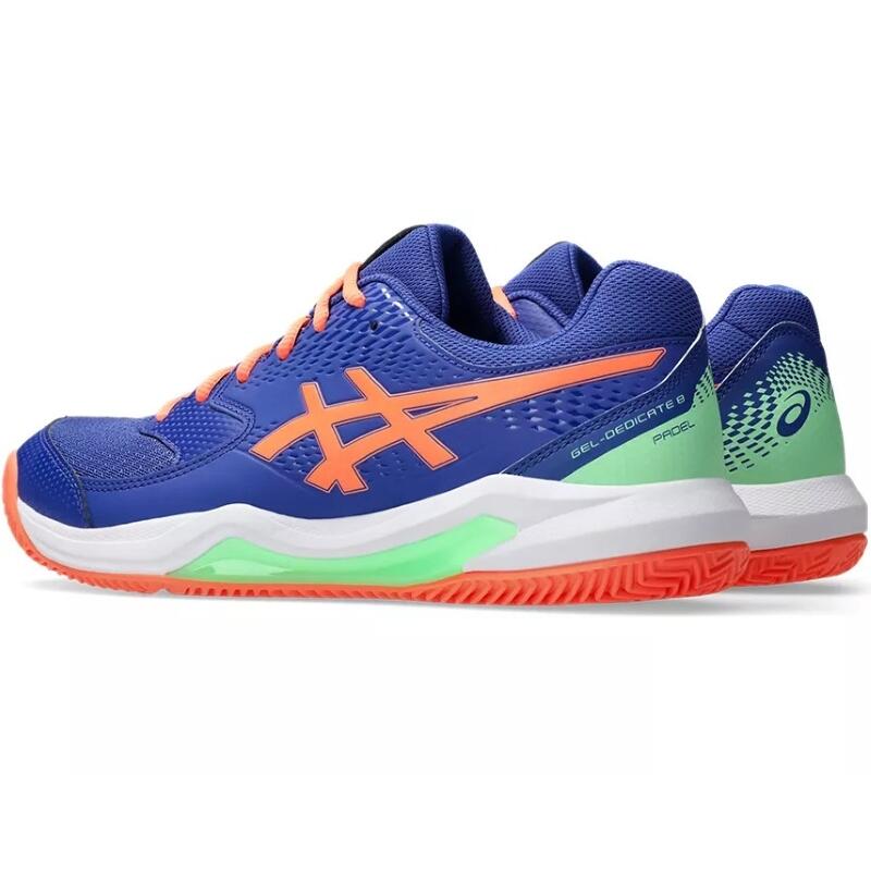 Tênis Asics Gel Dedicate 8 Padel Cobalt Blue Coral 2/7