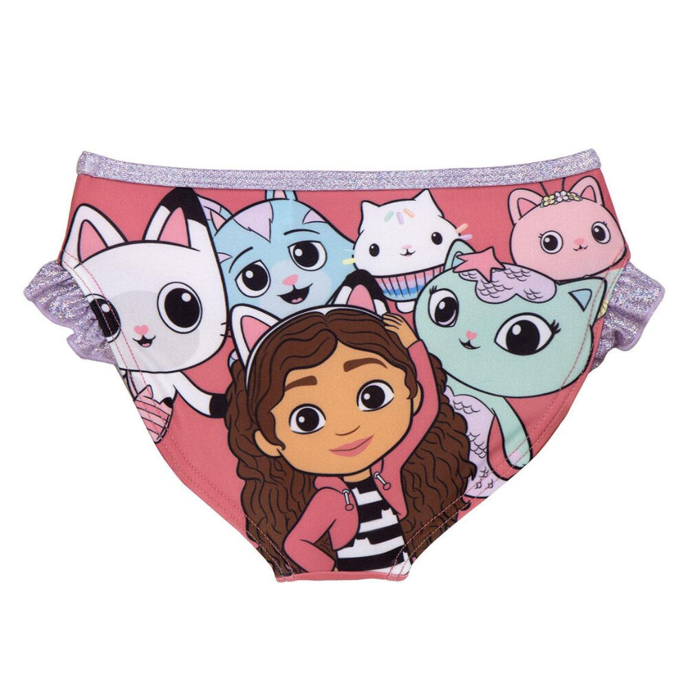 Bañador - Sportswear - Niña - Culetín estampado Gabbys Dollhouse - Naranja 2/3