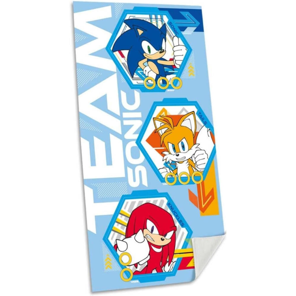 Toalla de Algodón Sonic Friends 140x70 2/3