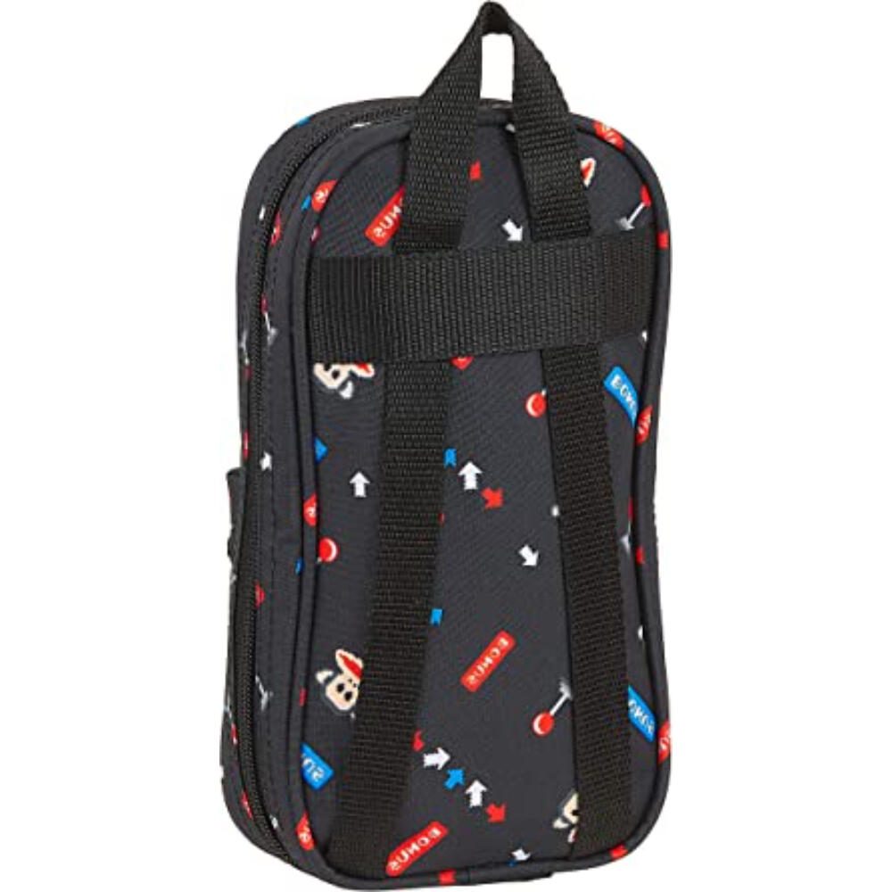 Plumier Con 4 Estuches Vacíos Paul Frank Retro Gamer 2/3