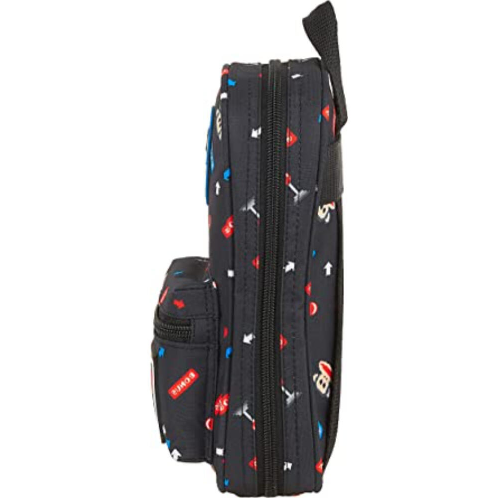 Plumier Con 4 Estuches Vacíos Paul Frank Retro Gamer 3/3