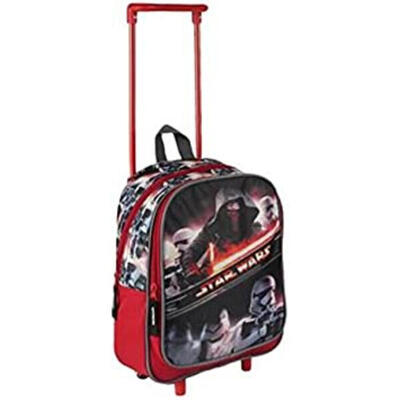 Mochila Trolley con ruedas Guardería Star Wars Episodio Vii