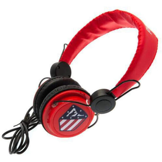 Auriculares Atlético de Madrid Rojos con Cables