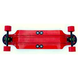 LONGBOARD SKATE GINGER 32" BEERCAN ROUGE