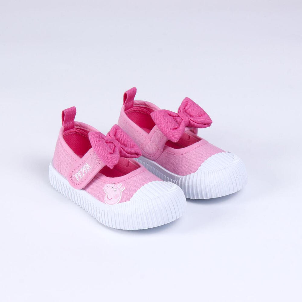 Zapatillas Merceditas Peppa Pig Rosas Lazo Niña 3/3